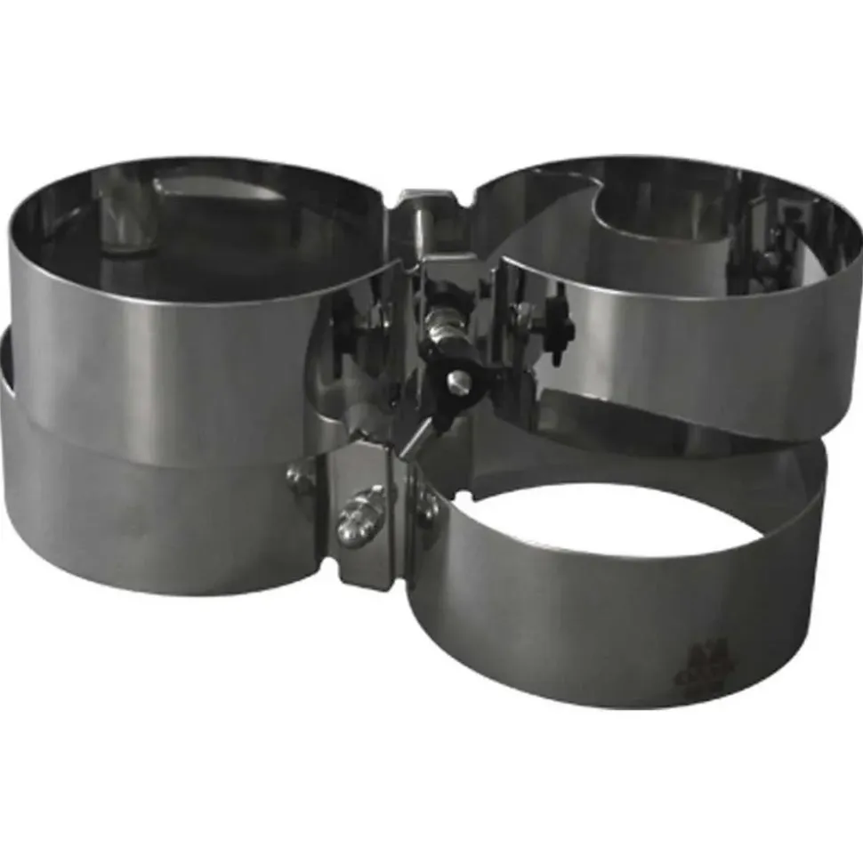OMS Abrazadera botella de buceo Twinsets 15/16/18/Clamp 20 L 204 mm Style Tank