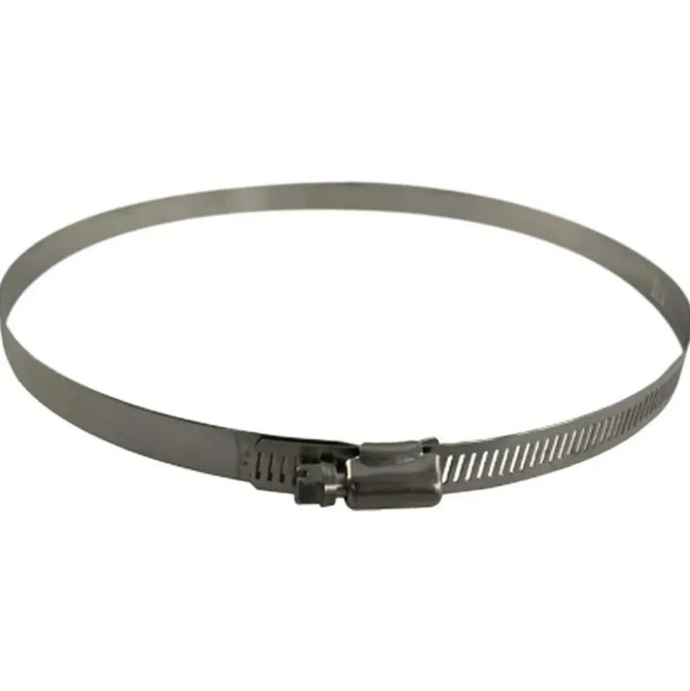 OMS Abrazadera botella de buceo Clamp 140-160 mm Stainless Steel Overlength 560 mm