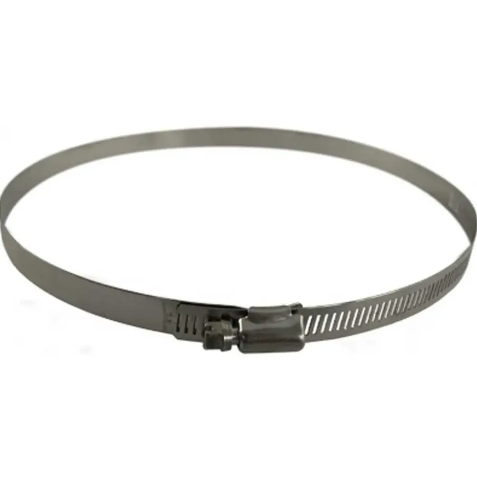 OMS Abrazadera botella de buceo Clamp 204 mm Stainless Steel Overlength 760 mm