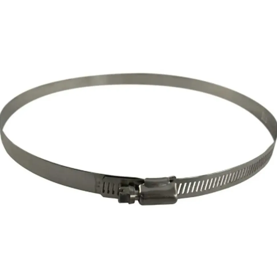 OMS Abrazadera botella de buceo Clamp 130-140 mm Stainless Steel Overlength 500 mm