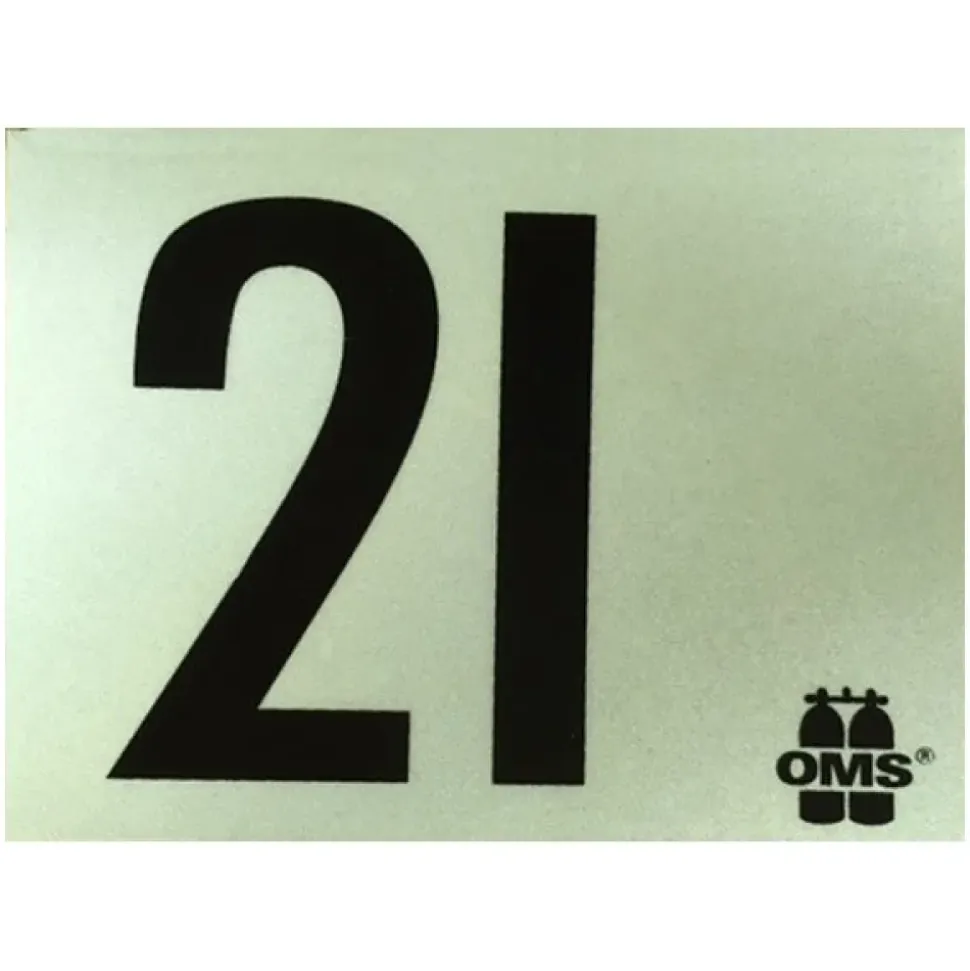 OMS Calcomanía Mod 21