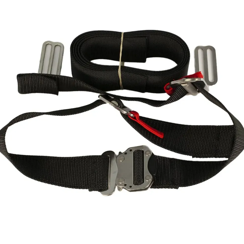 OMS Conjunto completo de correa de cintura con hebillas y cincha completa