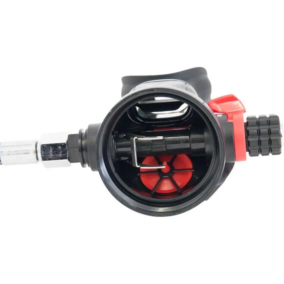 OMS Conjunto de regulador de buceo Airstream C EVOque Lite INT PVD 56 cm