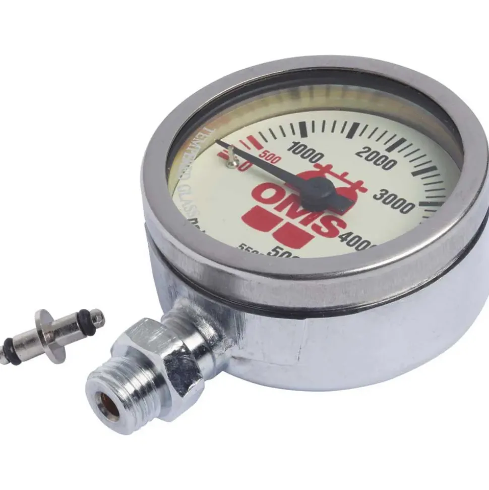OMS Manómetro Spg Mineral Glass 5500 Psi 63 Mm