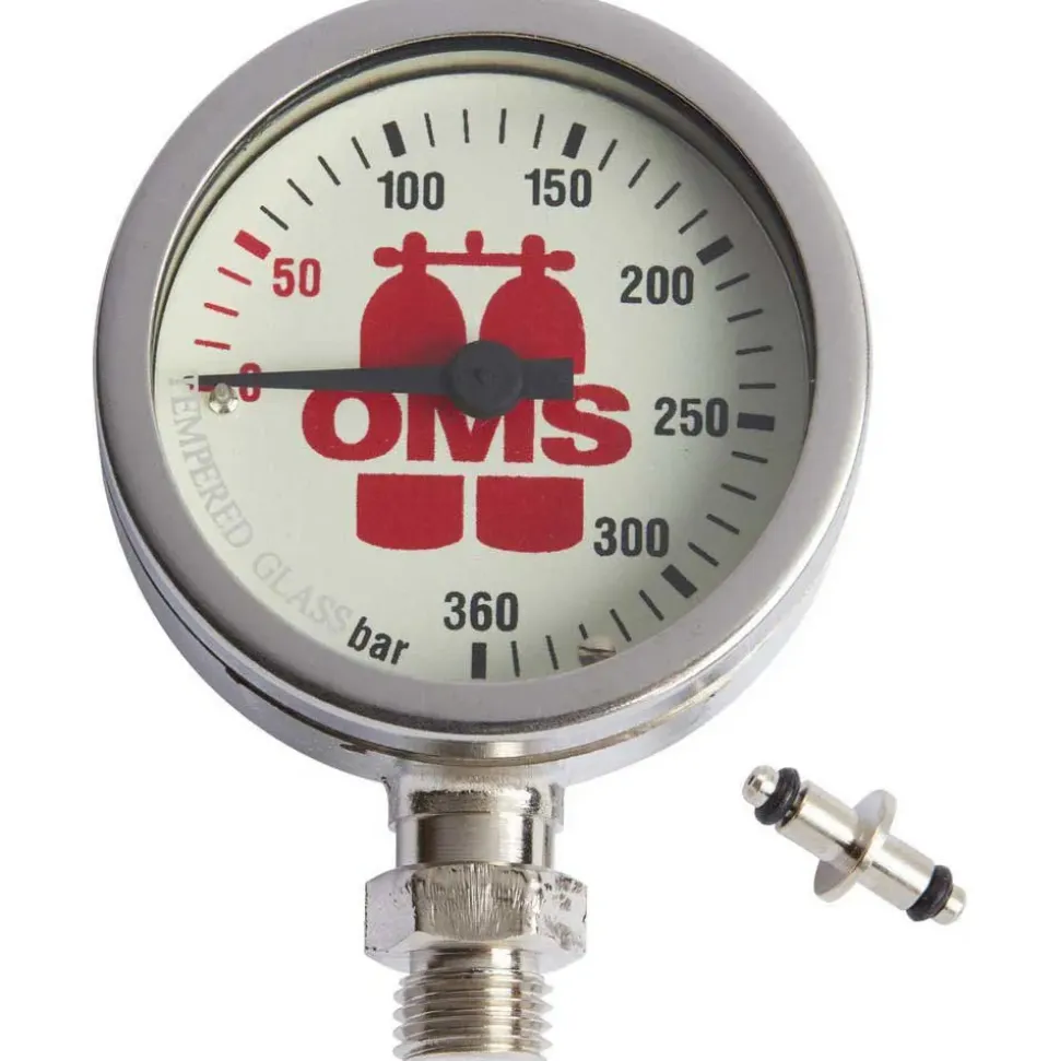 OMS Manómetro Spg 52 Mm 360 Bar