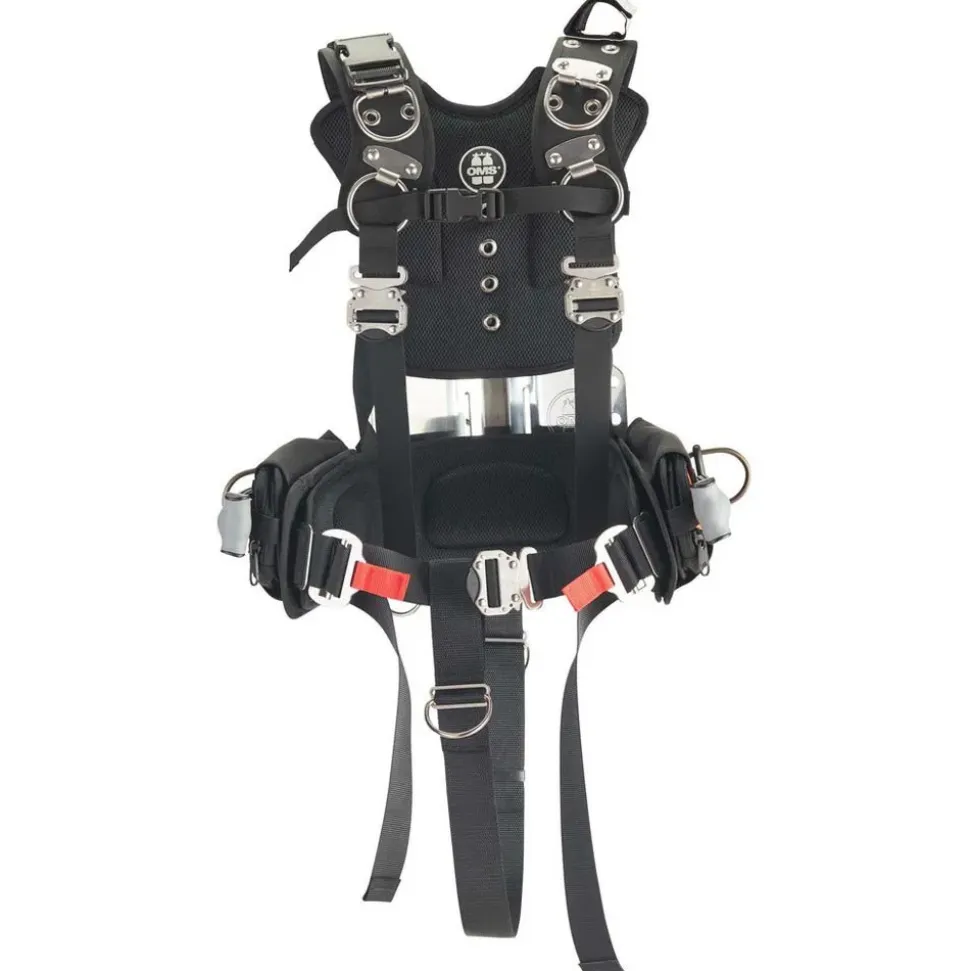OMS Sistema de arnés con placa trasera Public Safety Weight Pockets