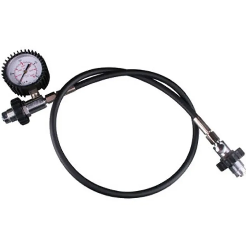 OMS Trasvasador DIN 300 Bar/4300 PSI With Metric Gauge