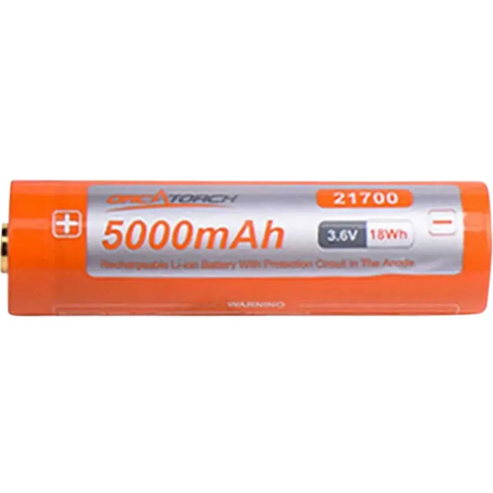 Orcatorch Batería 21700 USB D710
