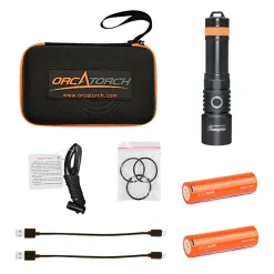 Orcatorch Linterna D710 Promo Pack Led