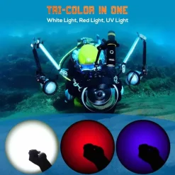 Orcatorch Linterna D710V Duo Combo Kit