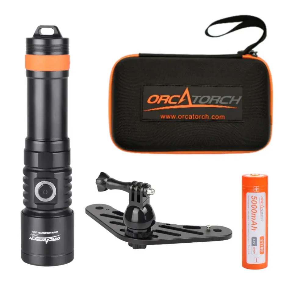 Orcatorch Linterna D710 V Promo Pack