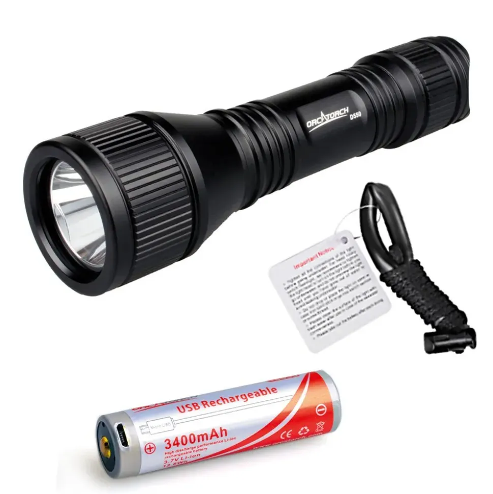 Orcatorch Linterna SP550 Promo Pack