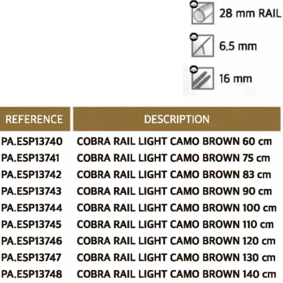 Picasso Fusil de pesca submarina de gomas Cobra Rail
