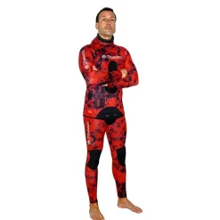 Picasso Traje húmedo de pesca submarina Camo Blood 7 mm
