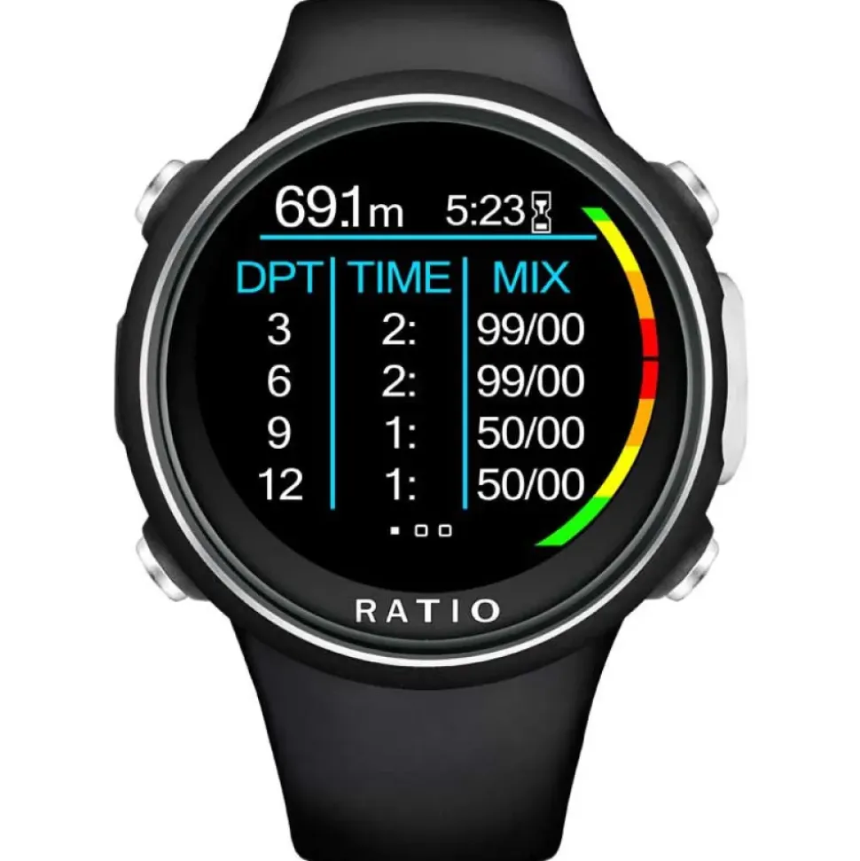 Ratio Ordenador de buceo Idive Color Deep