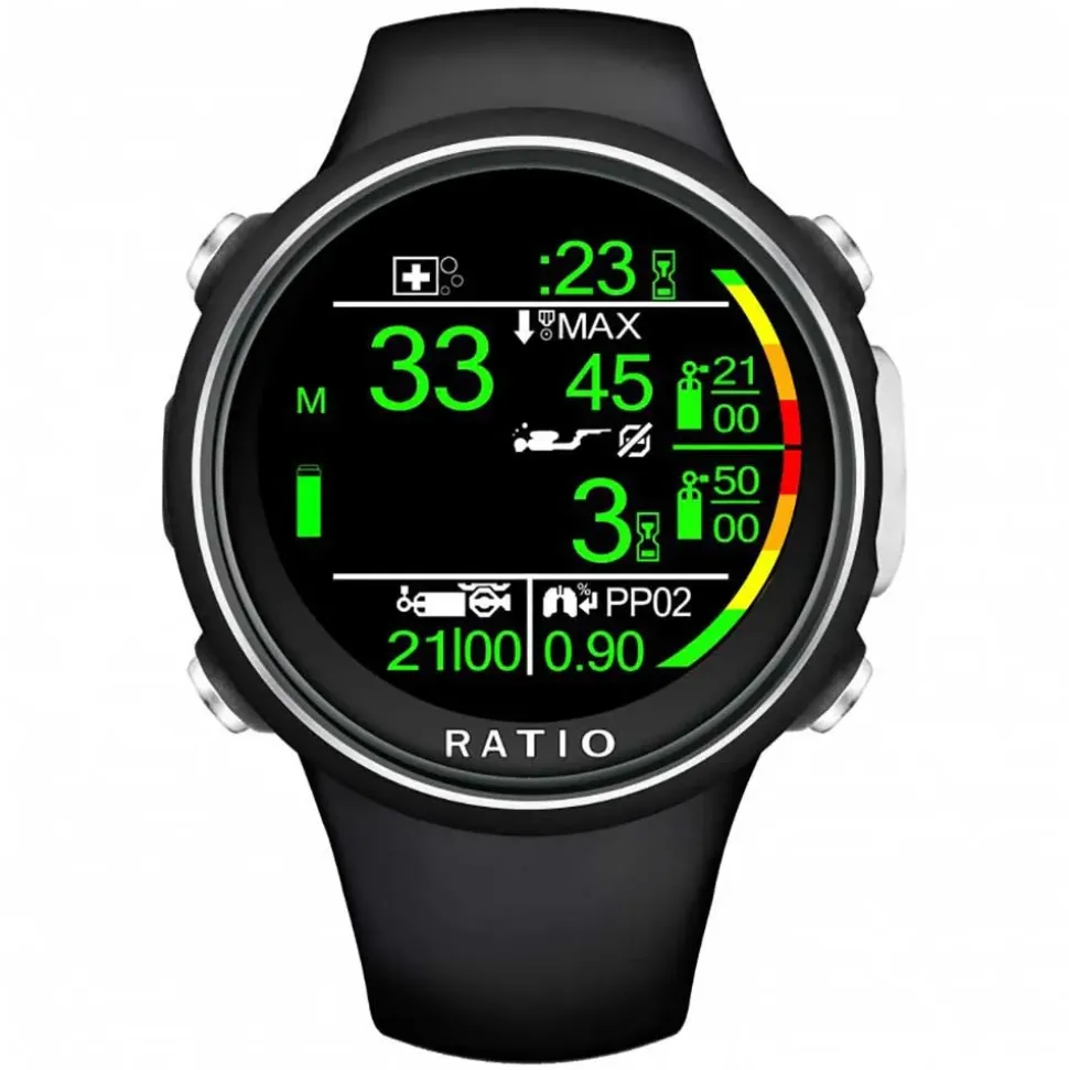 Ratio Ordenador de buceo Idive Color Tech+