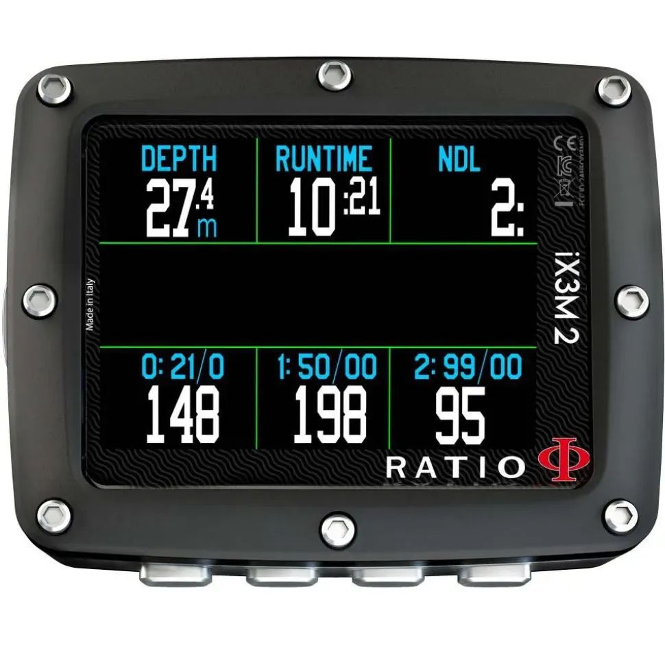 Ratio Ordenador de buceo Ix3M2 Pro