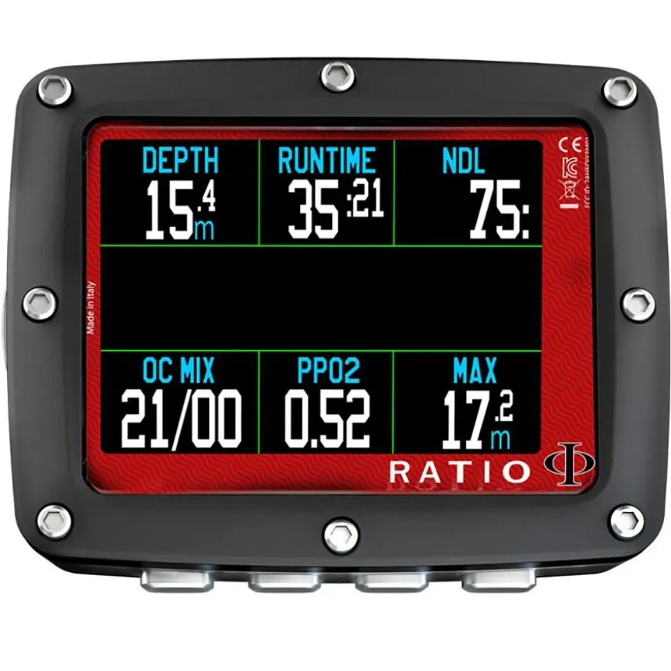 Ratio Ordenador de buceo IX3M2 TX Easy