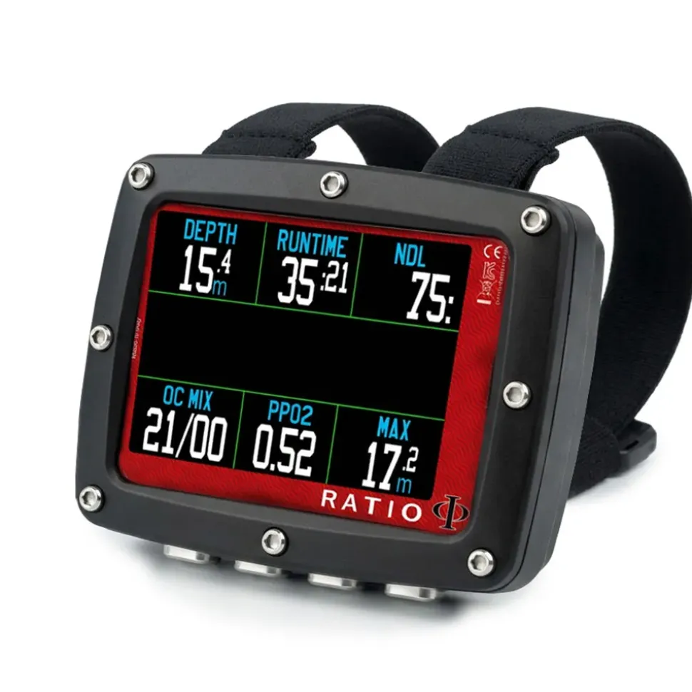 Ratio Ordenador de buceo IX3M2 TX Easy