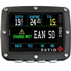 Ratio Ordenador de buceo Ix3M2 Tech+