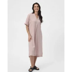 Redgreen Vestido midi de manga 3/4 Divine