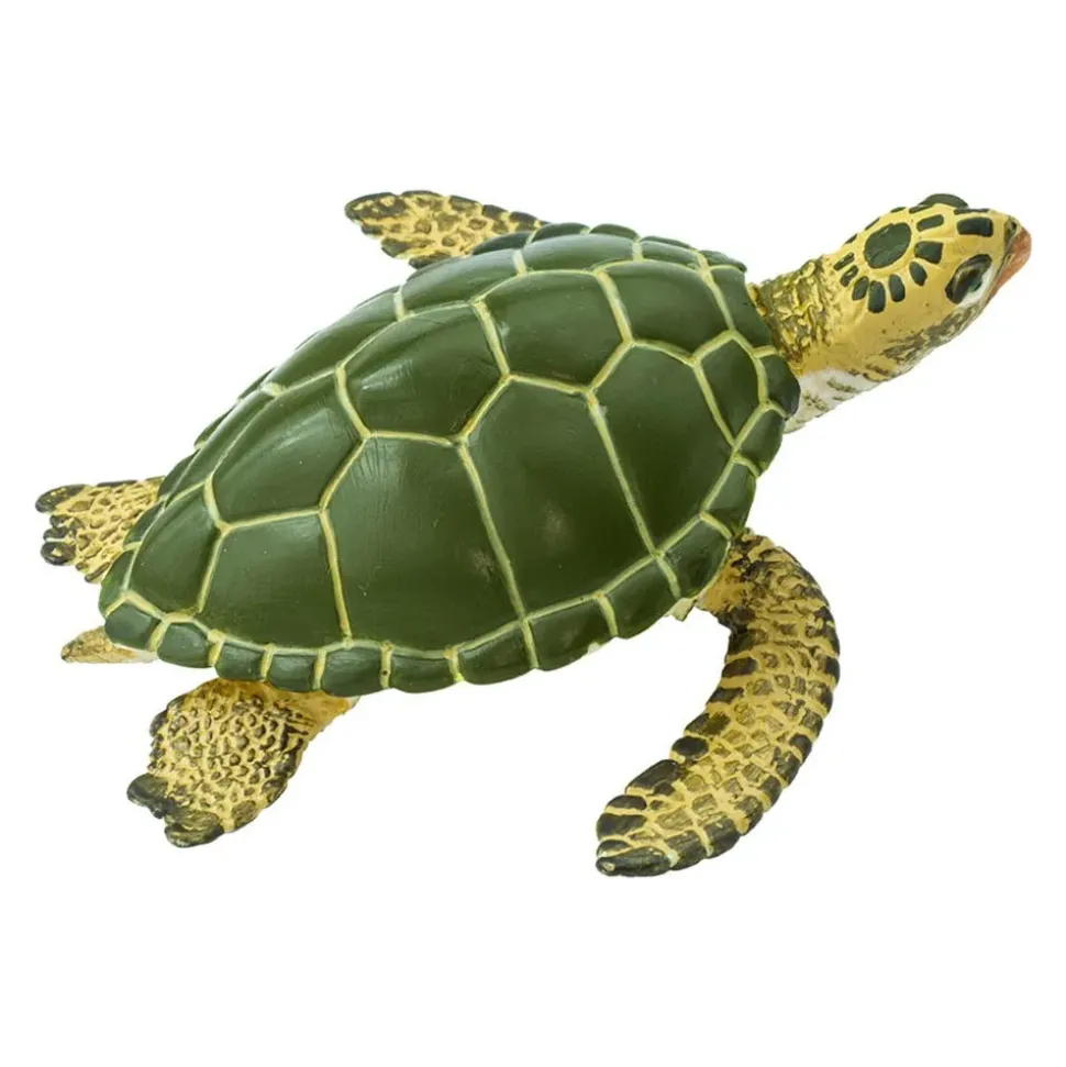 Safari Ltd Figura Green Sea Turtle Wildlife