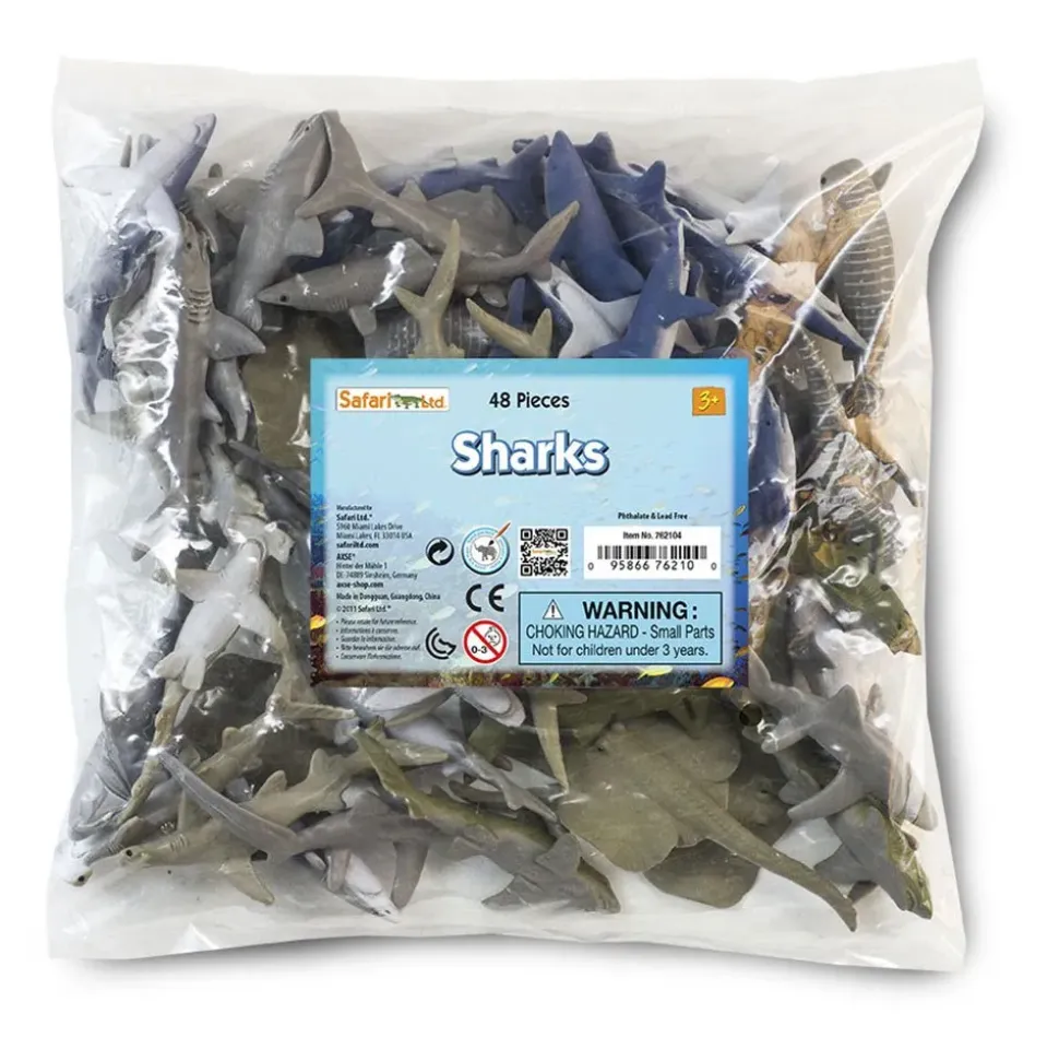 Safari Ltd Figura Sharks Bulk Bag