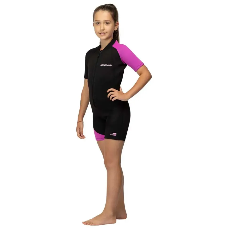 Salvimar Shorty de manga corta junior Aquatic 2 mm