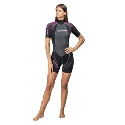 Salvimar Shorty de manga corta para mujer Surfshell 2.0 mm