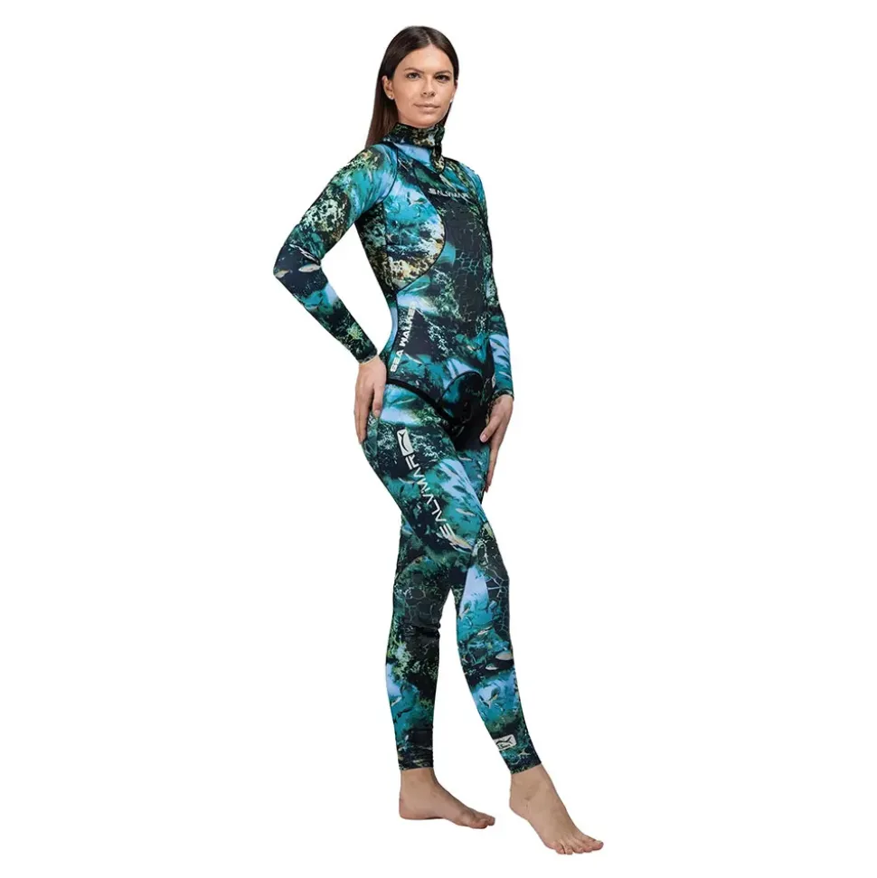 Salvimar Traje de neopreno de pesca submarina para mujer Seawalker 5.5 mm