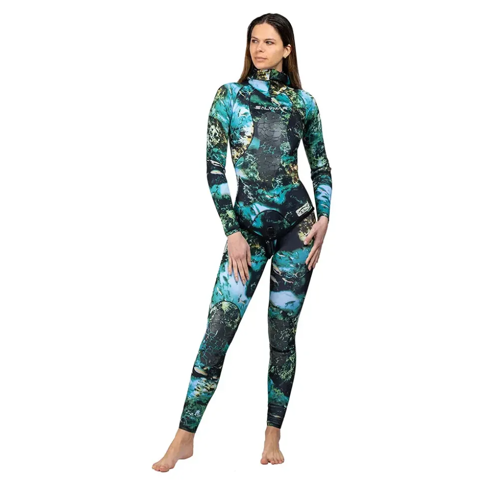 Salvimar Traje de neopreno de pesca submarina para mujer Seawalker 5.5 mm