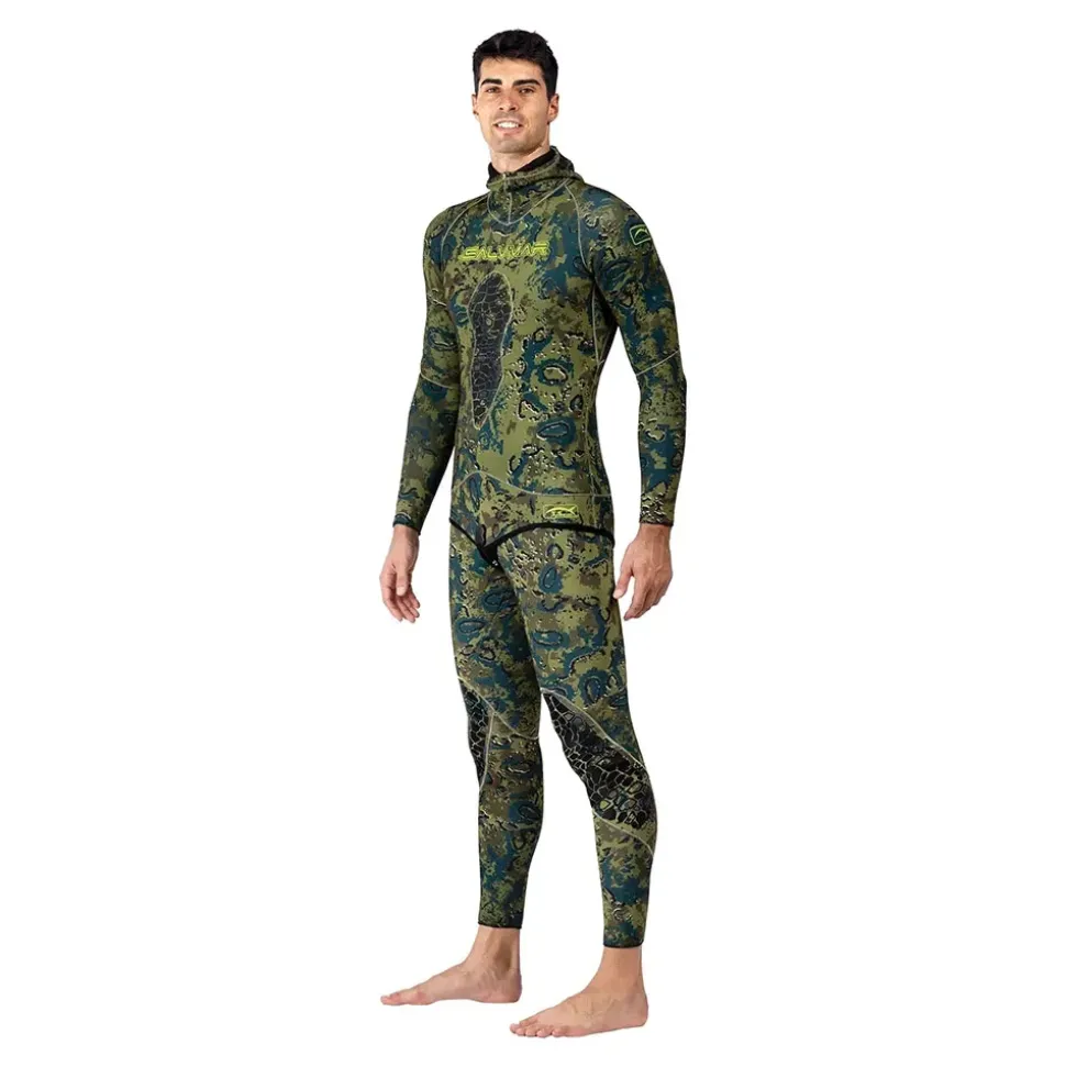 Salvimar Traje húmedo de pesca submarina N.A.T101 Camu 3.5 mm