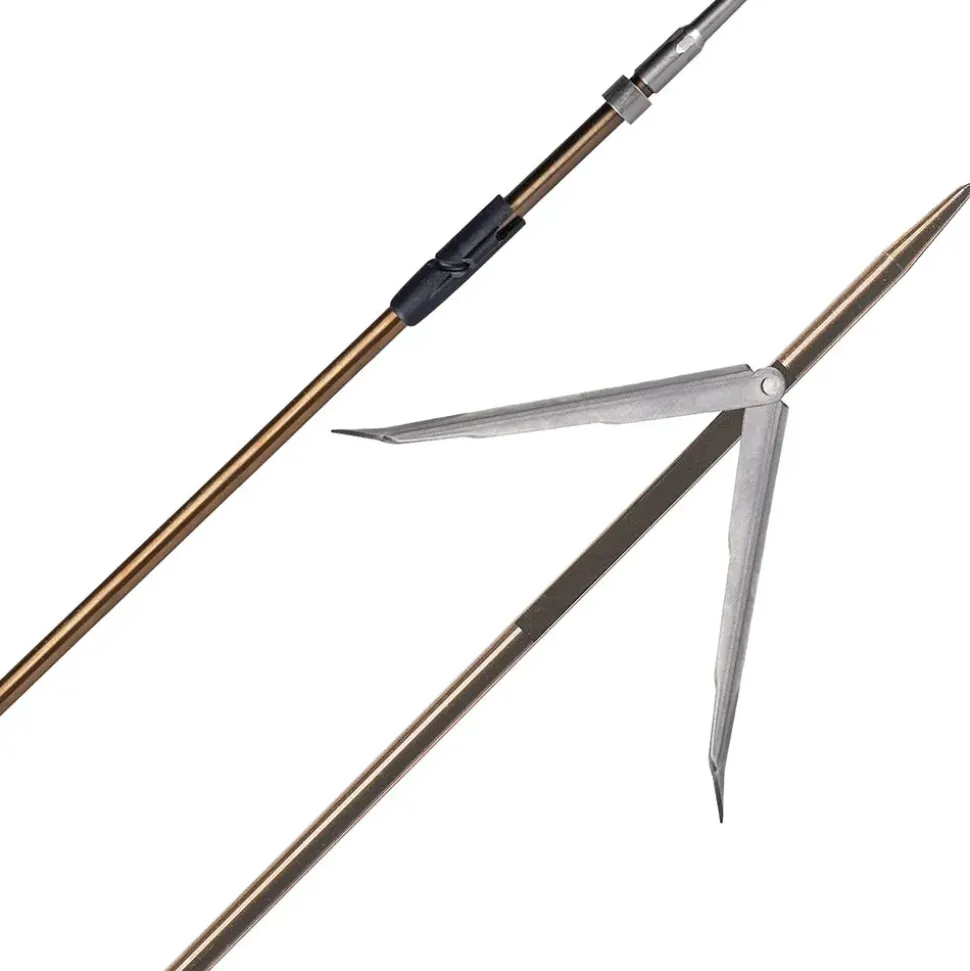 Salvimar Varilla neumática doble aleta Inox 17-4PH Sistema Vuoto 45 Degree Angle 7 mm