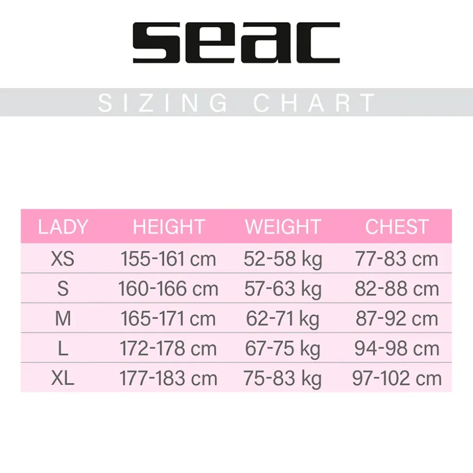 SEAC Chaleco térmico 2.5 mm