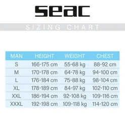 SEAC Chaqueta de pesca submarina Snake Camo 5 mm
