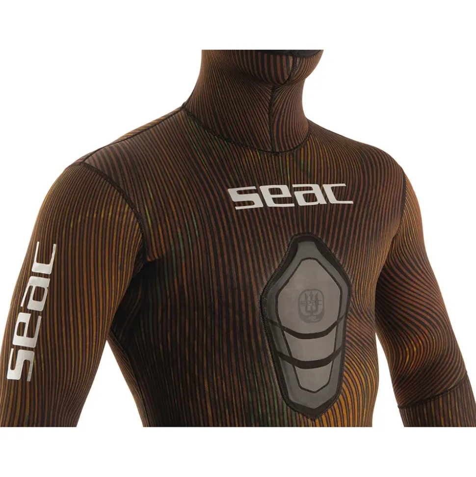 SEAC Chaqueta de pesca submarina Alga 3 mm