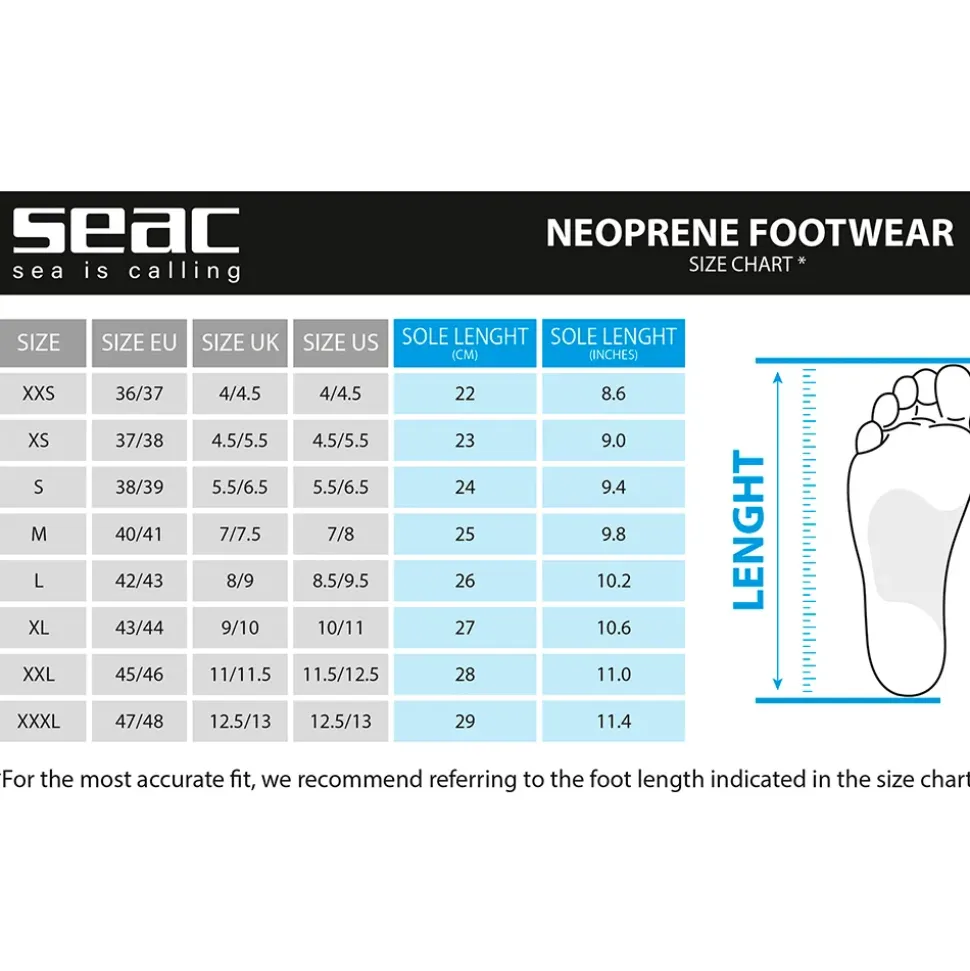 SEAC Escarpines Basic HD 3 mm