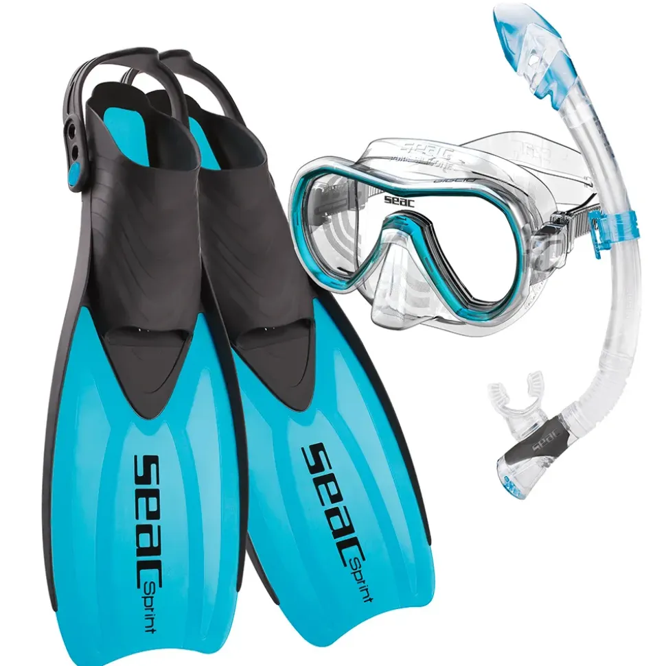 SEAC Kit snorkel Tris Sprint Dry