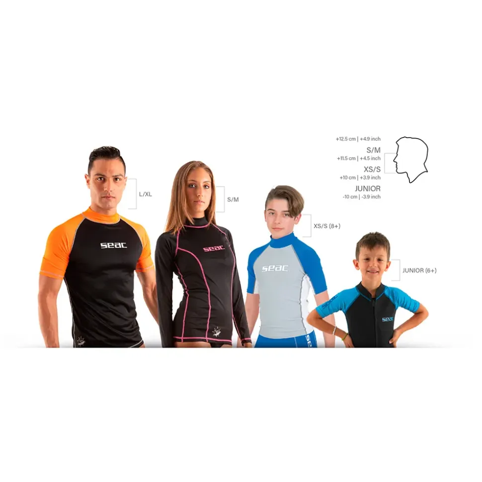 SEAC Máscara de snorkel junior Fun +10
