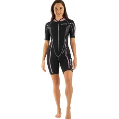 SEAC Shorty de manga corta para mujer Trendy 2.5 mm