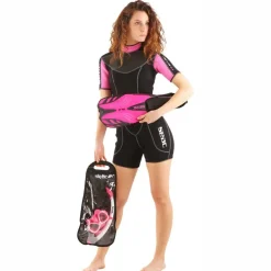 SEAC Shorty de manga corta para mujer Sense 2.5 mm