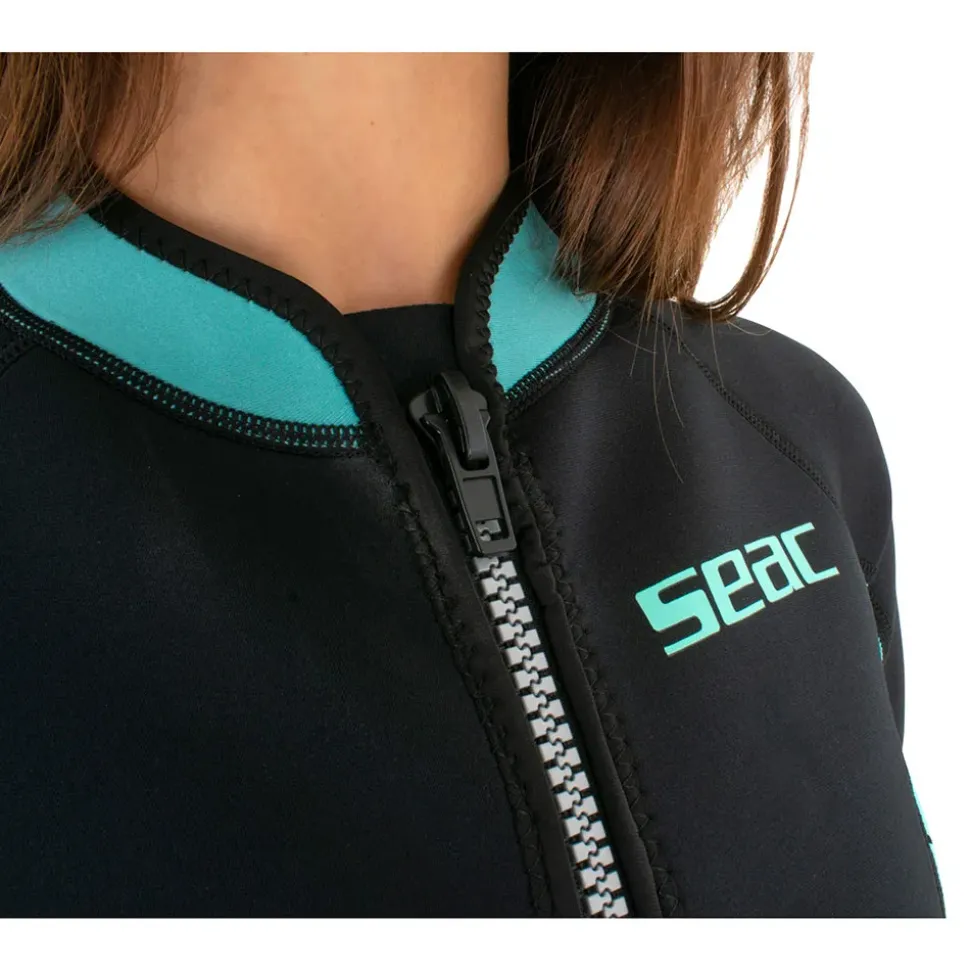 SEAC Shorty de manga corta para mujer Look 2.5 mm