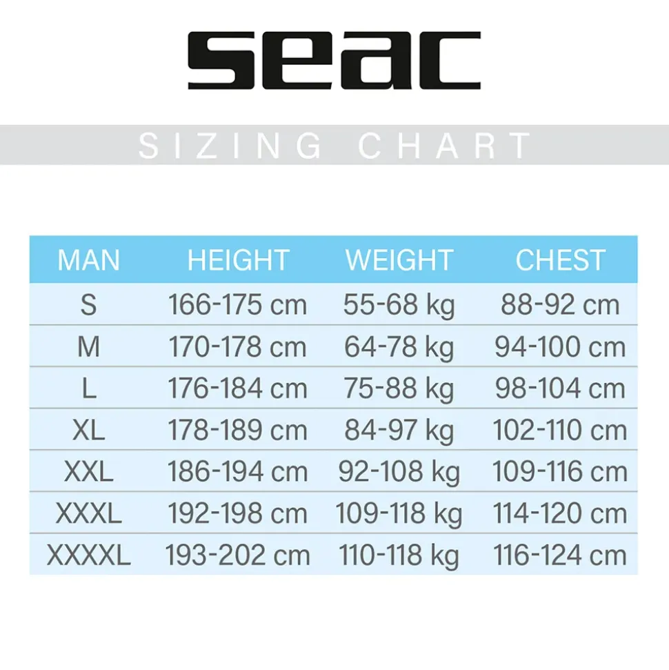SEAC Shorty manga corta Liberty 3.5 mm