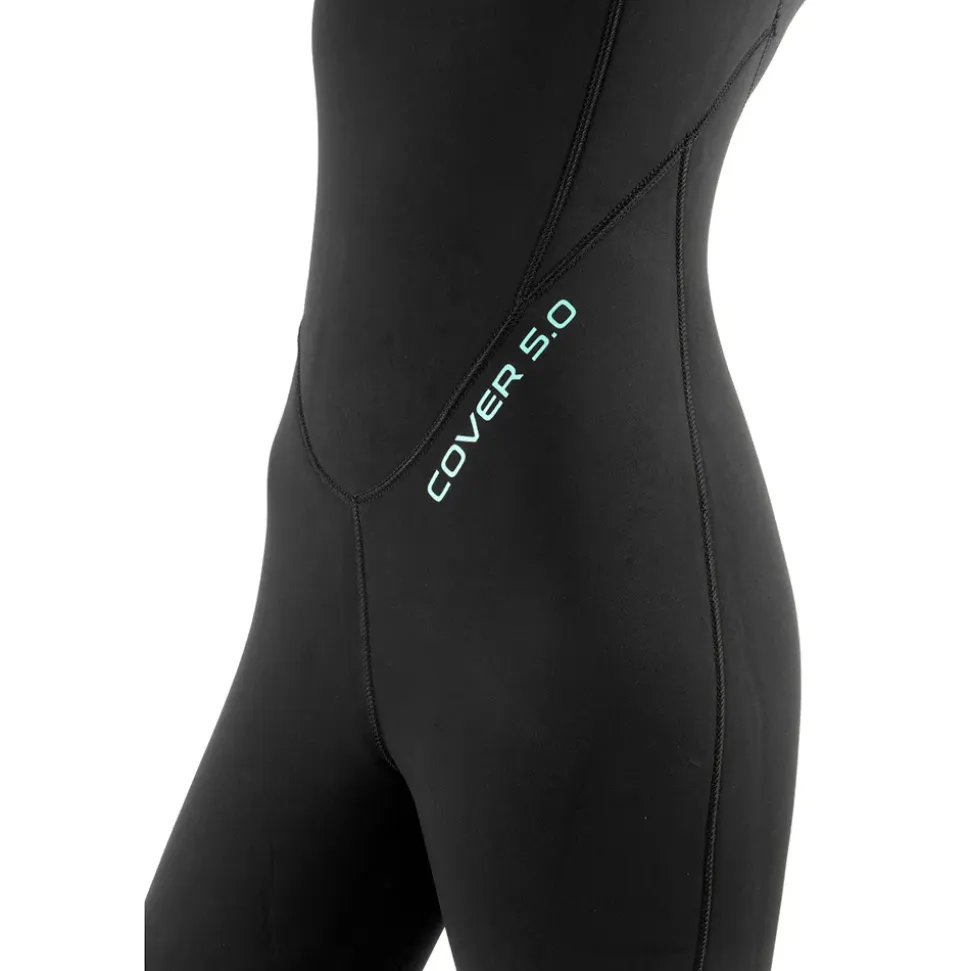 SEAC Traje de neopreno de apnea para mujer M.Lungo Cover 5 mm