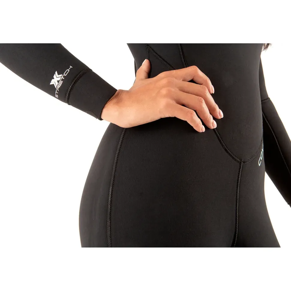 SEAC Traje de neopreno de apnea para mujer M.Lungo Cover 5 mm