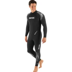SEAC Traje de neopreno para freediving M.Lungo Cover 5 mm