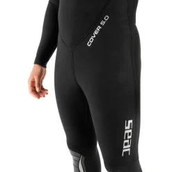 SEAC Traje de neopreno para freediving M.Lungo Cover 5 mm
