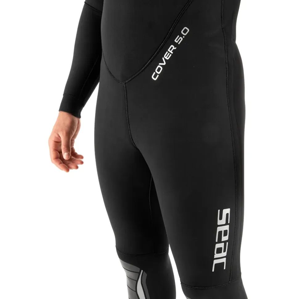 SEAC Traje de neopreno para freediving M.Lungo Cover 5 mm