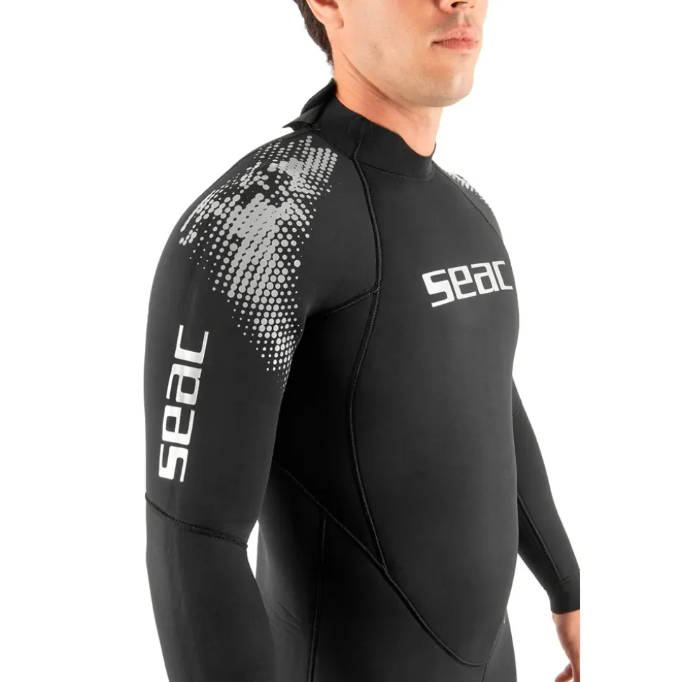 SEAC Traje de neopreno para freediving M.Lungo Cover 5 mm