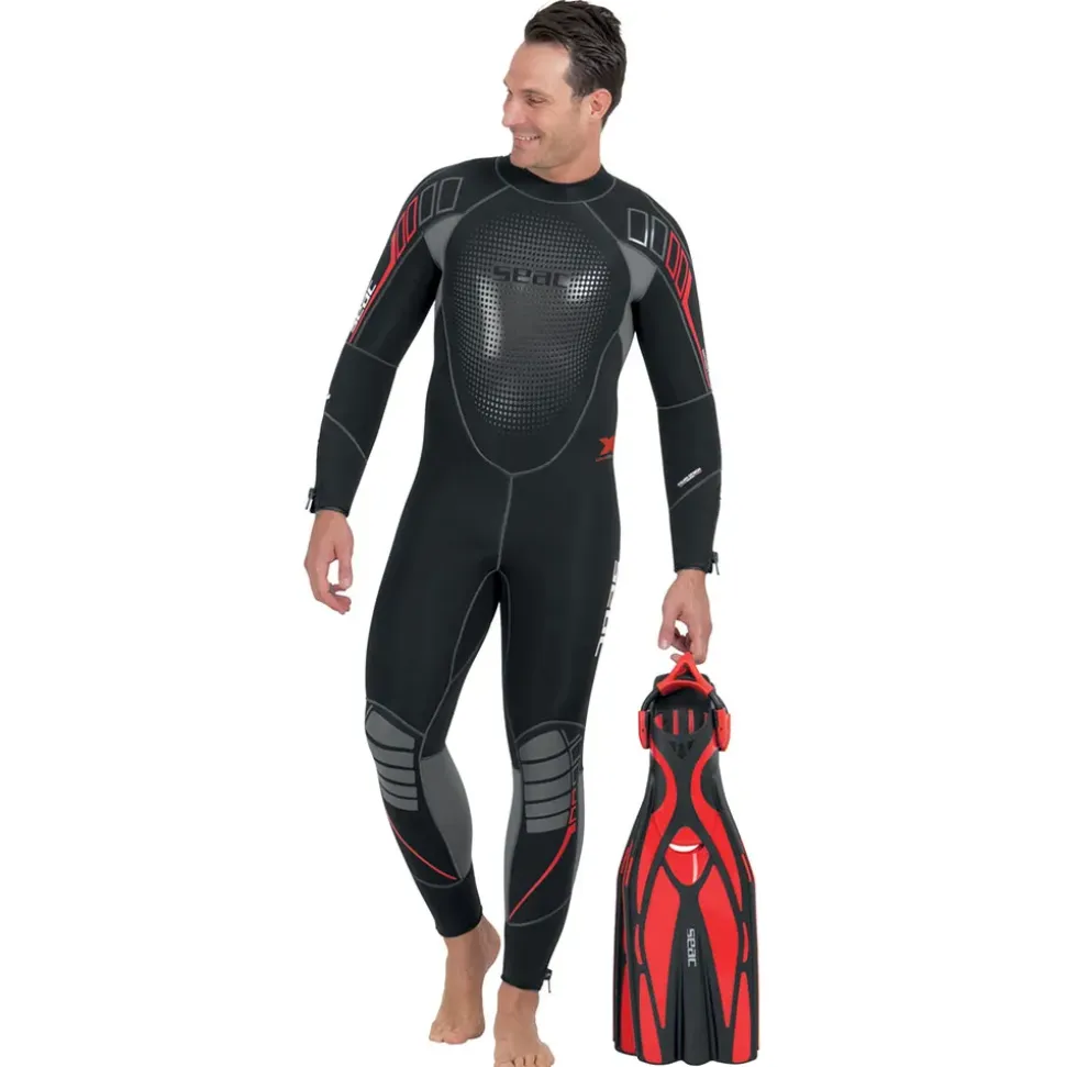 SEAC Traje de neopreno para freediving Komoda 7 mm